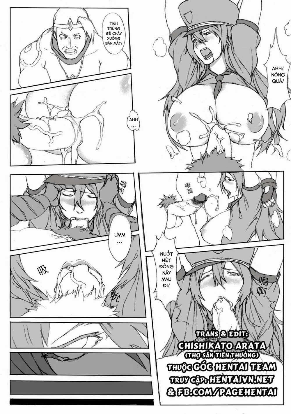 HentaiVN.net - Ảnh 10 - Nasty Caitlyn (League of Legend) [Không che] - Chap 2