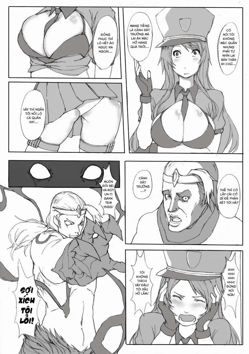 HentaiVN.net - Ảnh 4 - Nasty Caitlyn (League of Legend) [Không che] - Chap 2