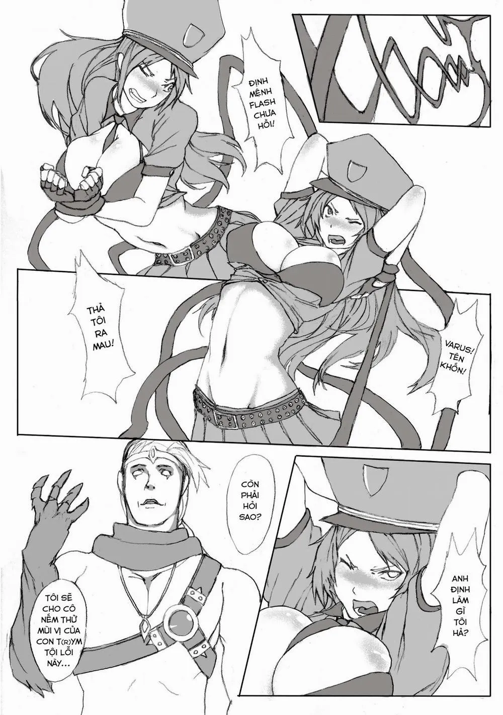 HentaiVN.net - Ảnh 5 - Nasty Caitlyn (League of Legend) [Không che] - Chap 2
