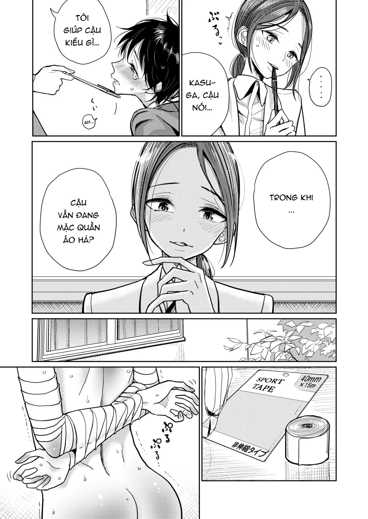 HentaiVN.net - Ảnh 3 - Nghiện tình dục [Hokenshitsu Izonshou, Sexual addiction.] - Chap 1