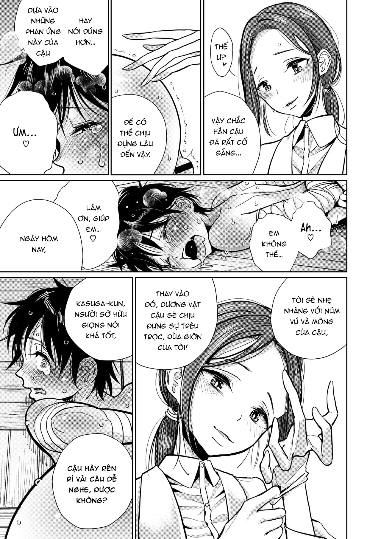HentaiVN.net - Ảnh 7 - Nghiện tình dục [Hokenshitsu Izonshou, Sexual addiction.] - Chap 1