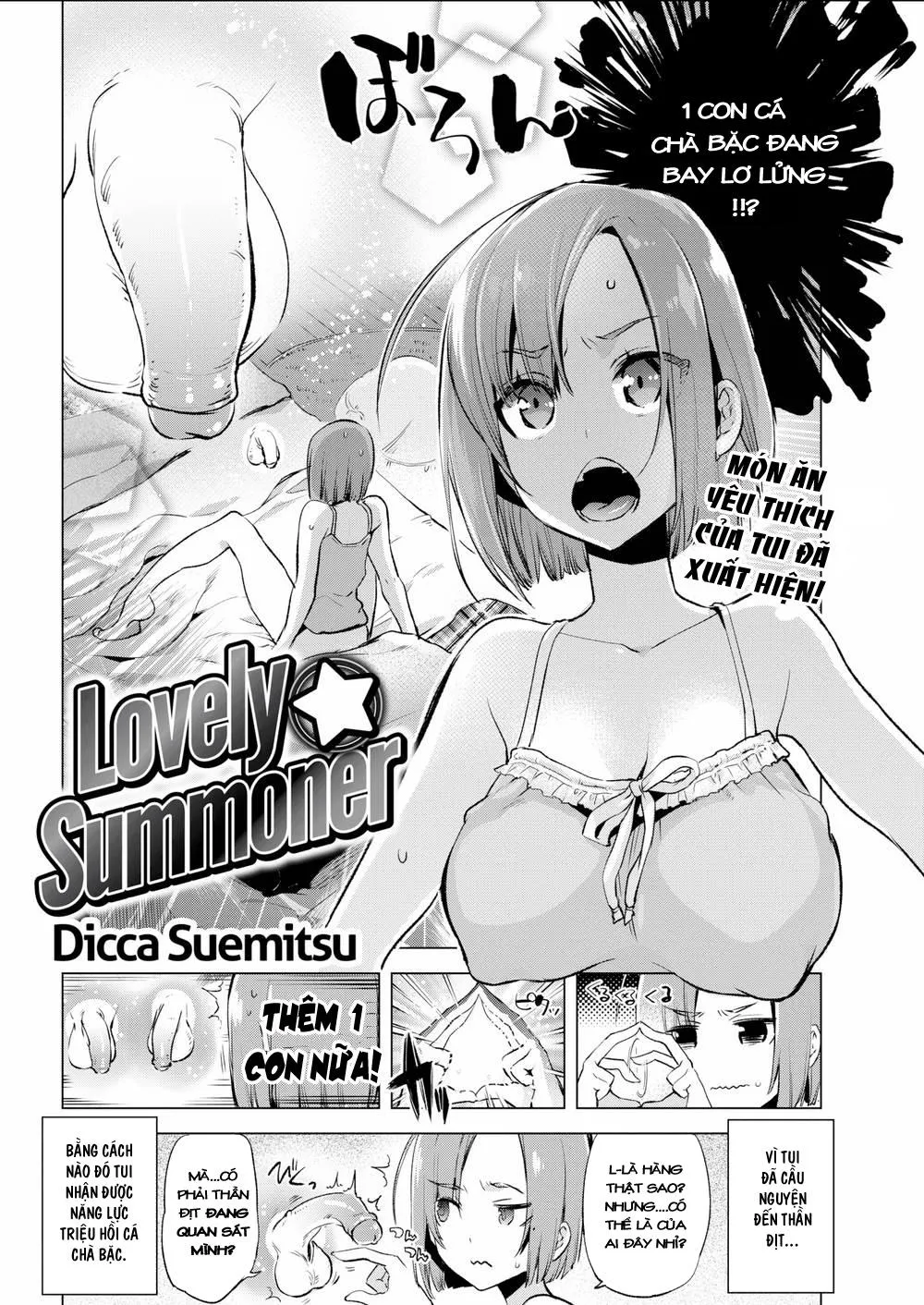 HentaiVN.net - Ảnh 4 - Triệu hồi Con Cá Chà Bặc [Lovely☆Summoner] - Chap 1