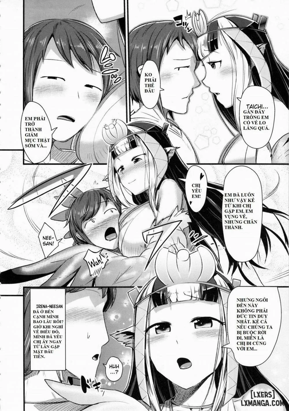 HentaiVN.net - Ảnh 7 - Anedori wa Shiranu Oroko to Yoru ni Naku - Chap 1