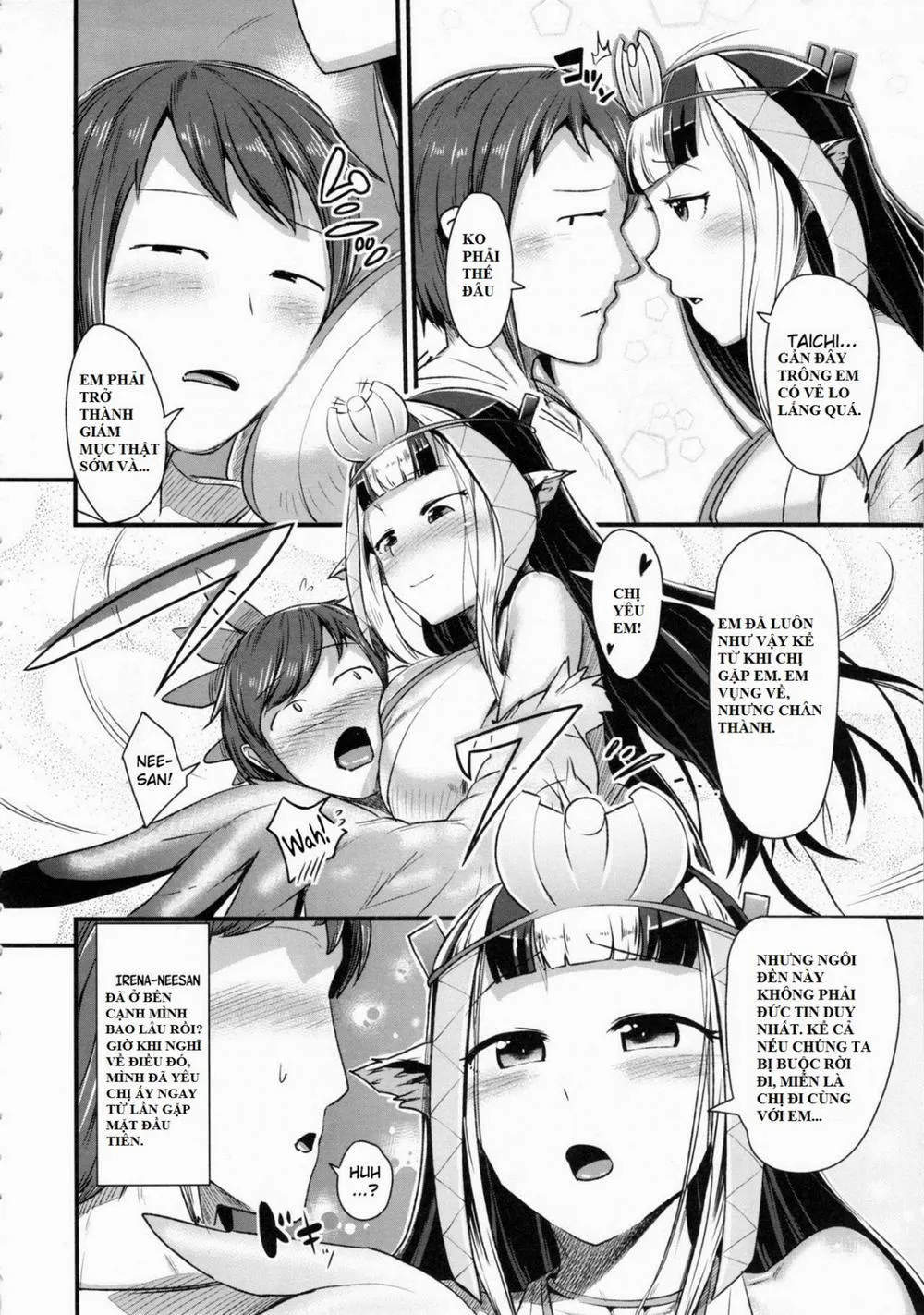 HentaiVN.net - Ảnh 7 - Anedori wa Shiranu Oroko to Yoru ni Naku - Chap 2