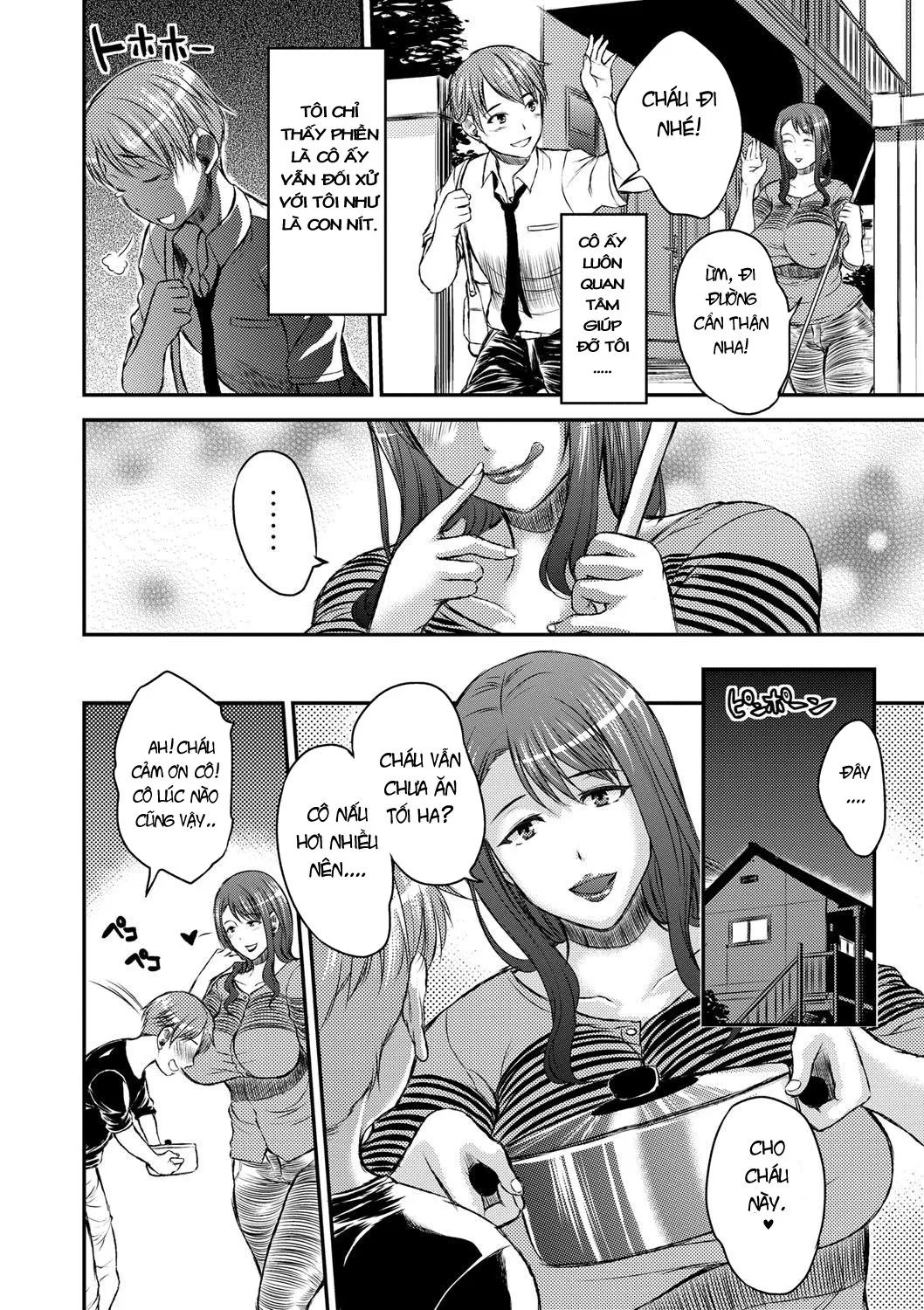 HentaiVN.net - Ảnh 3 - Landlady in heat - Chap 1
