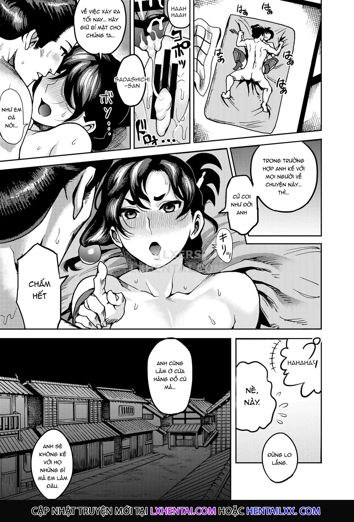 HentaiVN.net - Ảnh 25 - Kunoichi no Mitsuyaku - Chap 1