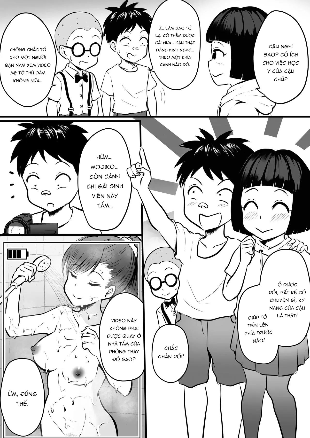 HentaiVN.net - Ảnh 10 - Mojiko The Genius Voyeur Camerawoman's Infiltration Mission! [Tensai Onna Tousatsushi Mojiko no Camera Sennyuu Mission!] - Chap 1