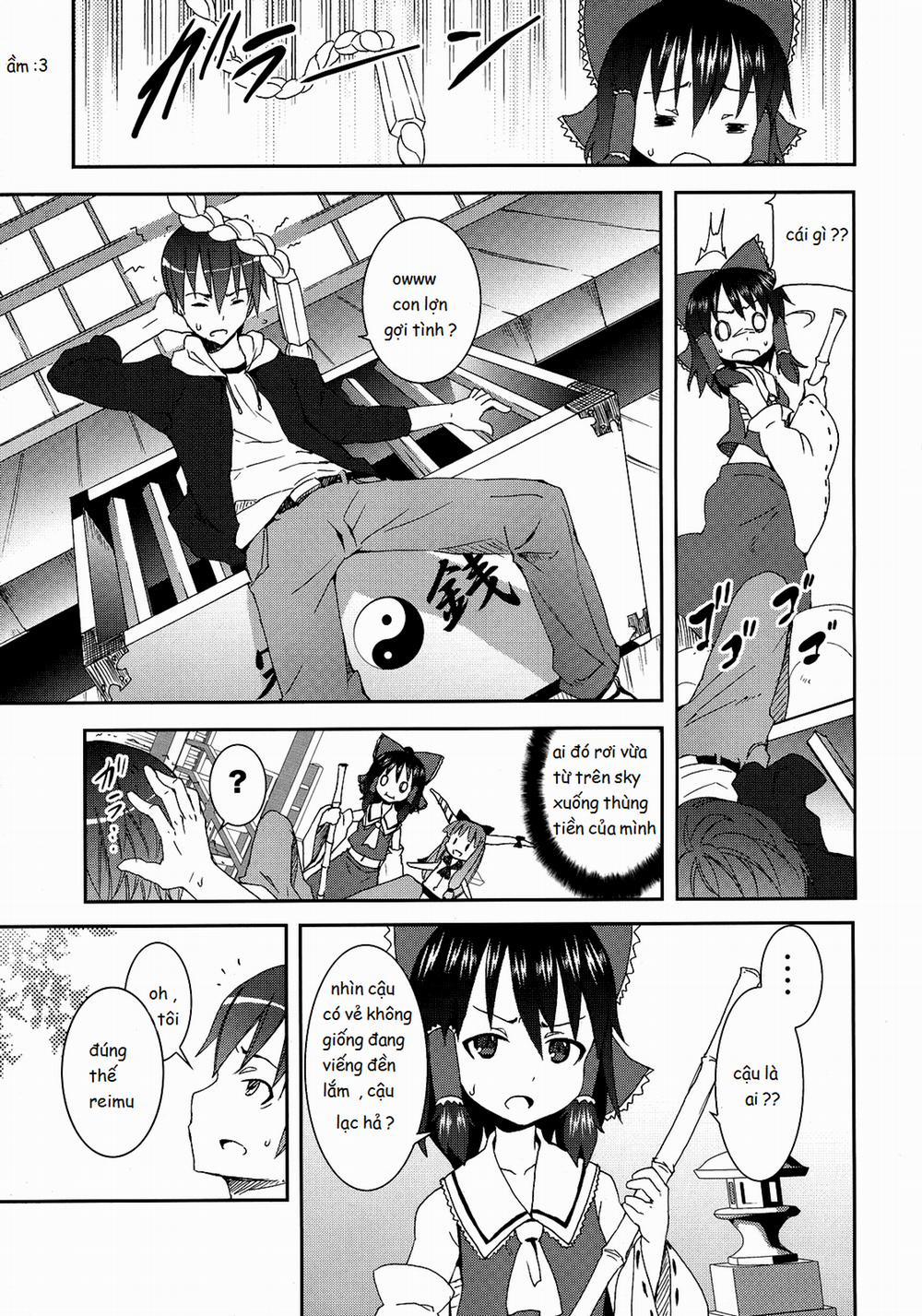 HentaiVN.net - Ảnh 4 - Hakurei Jinja no Reimu-san (Touhou) [Reimu of the Hakurei Shrine; Hakurei đền của Reimu] - Chap 1