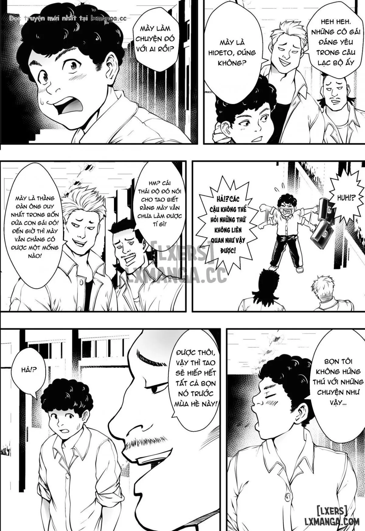 HentaiVN.net - Ảnh 10 - Hottie Harem Versus Playboy Punks - Chap 1