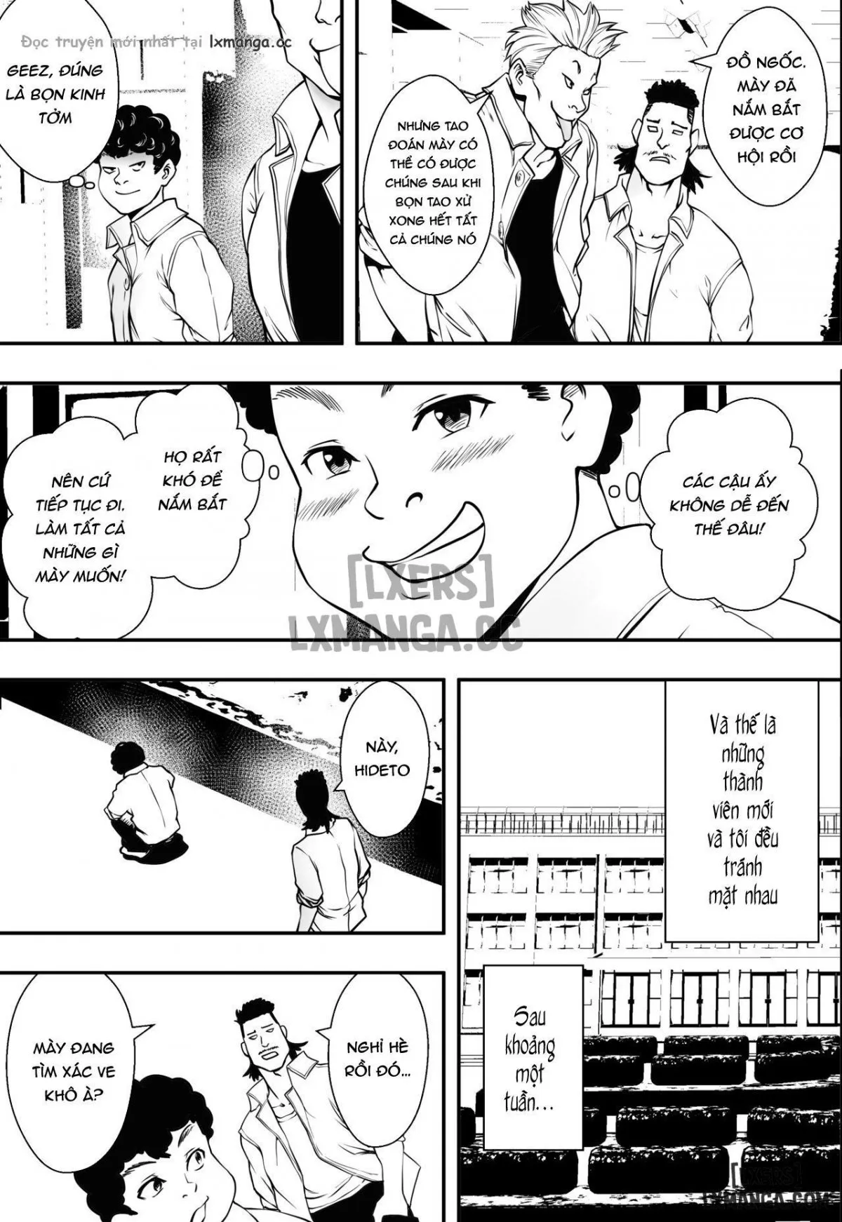 HentaiVN.net - Ảnh 11 - Hottie Harem Versus Playboy Punks - Chap 1