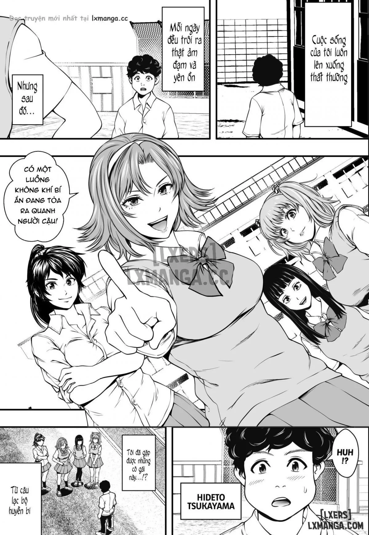 HentaiVN.net - Ảnh 3 - Hottie Harem Versus Playboy Punks - Chap 1