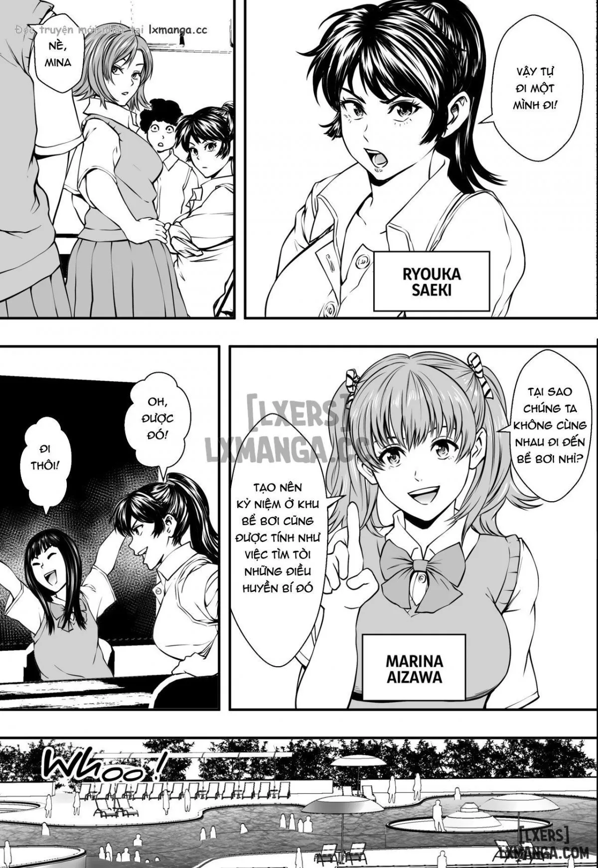 HentaiVN.net - Ảnh 5 - Hottie Harem Versus Playboy Punks - Chap 1