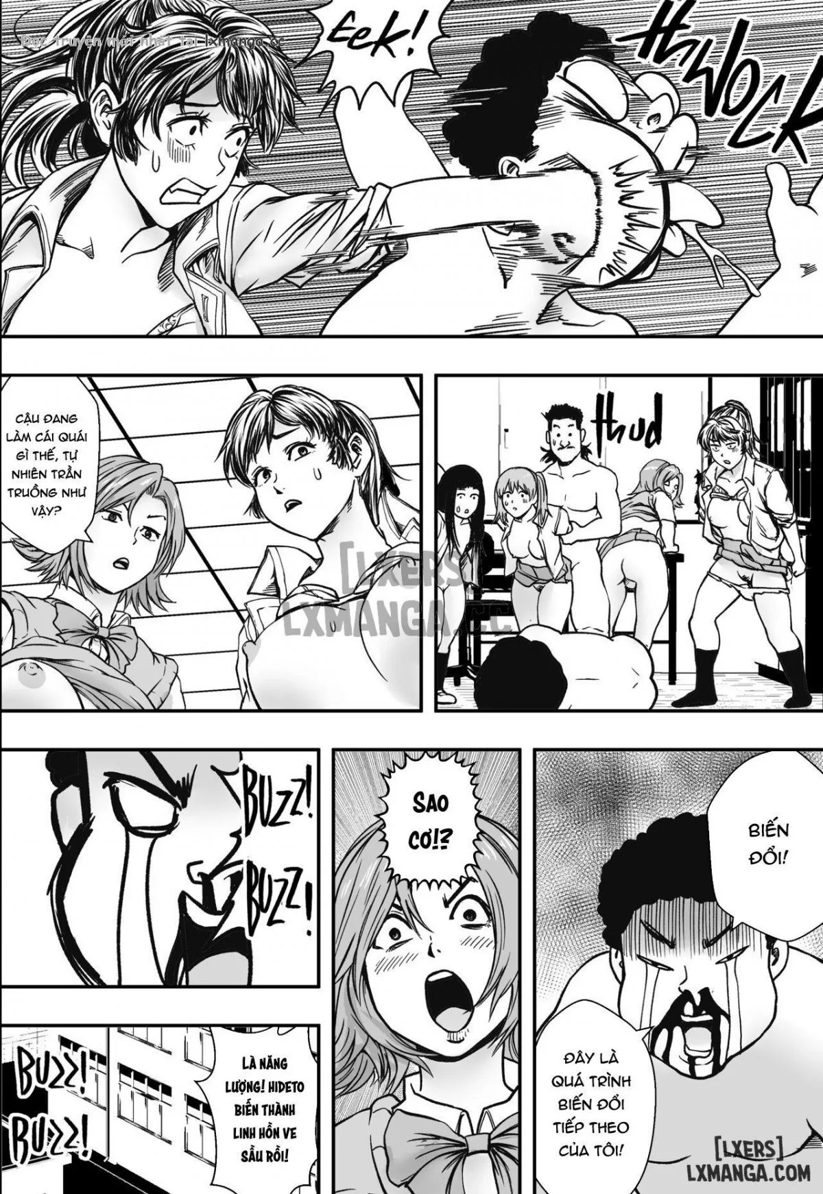 HentaiVN.net - Ảnh 52 - Hottie Harem Versus Playboy Punks - Chap 1