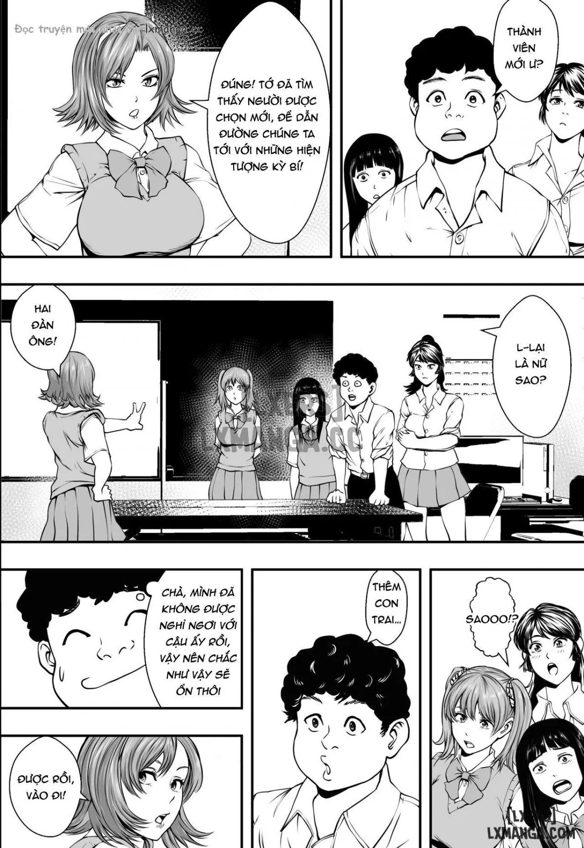 HentaiVN.net - Ảnh 8 - Hottie Harem Versus Playboy Punks - Chap 1