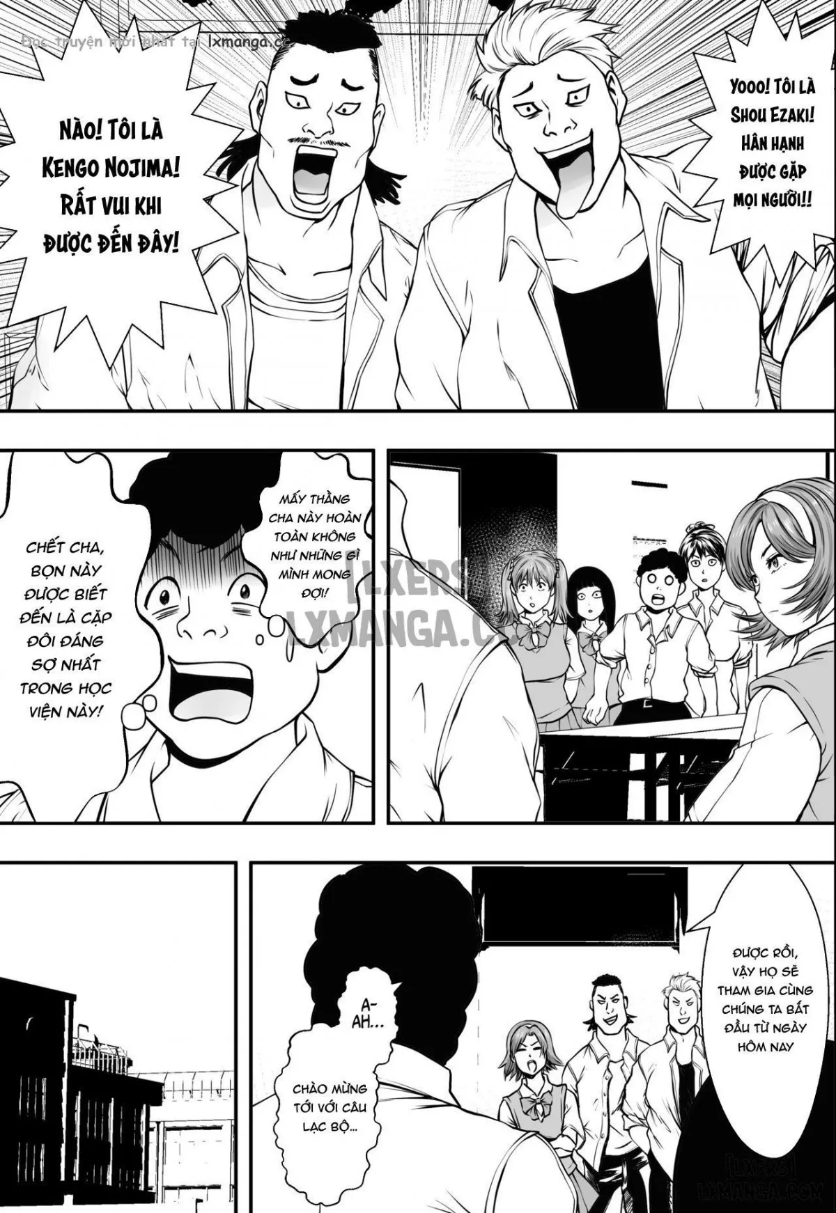 HentaiVN.net - Ảnh 9 - Hottie Harem Versus Playboy Punks - Chap 1