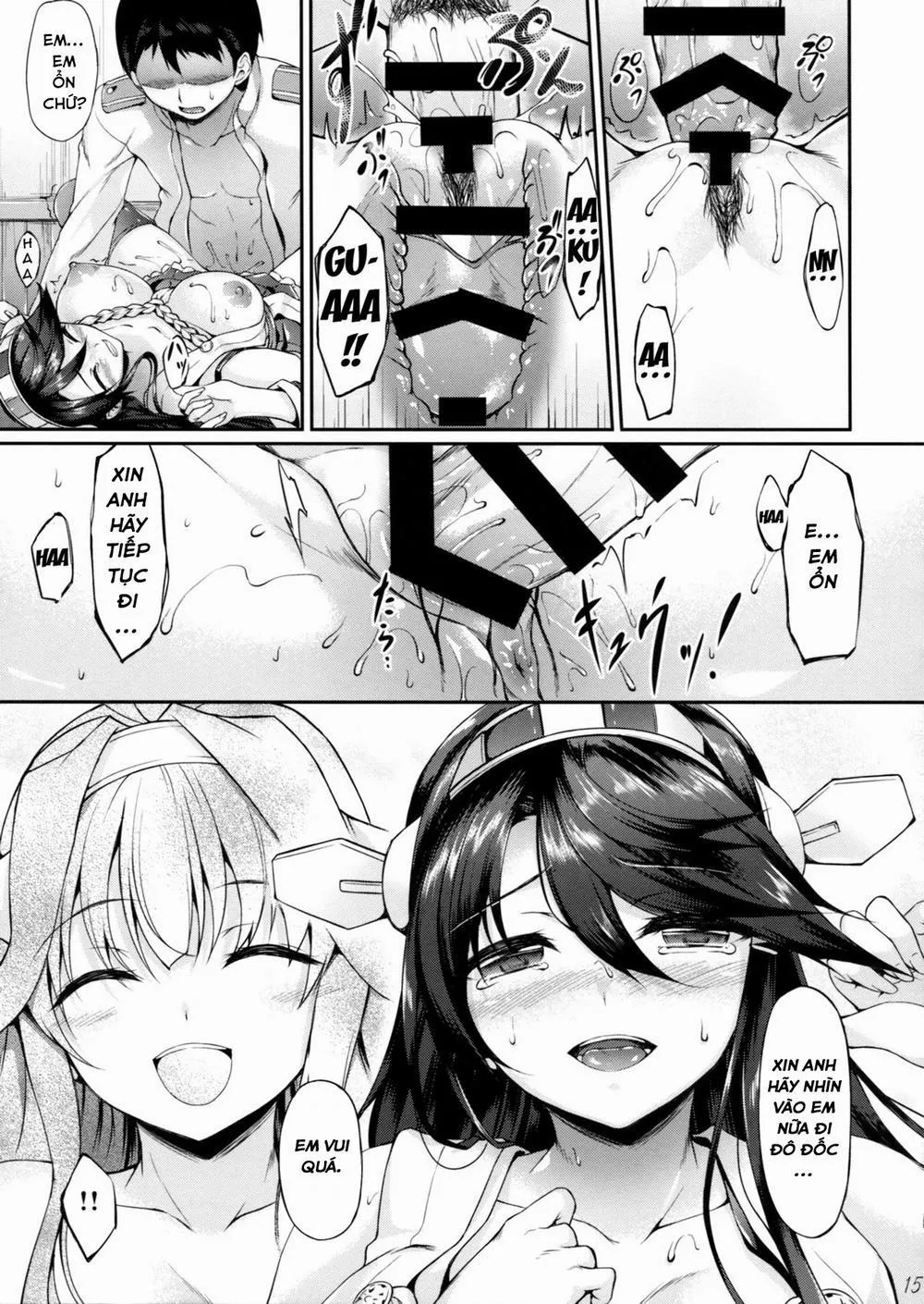 HentaiVN.net - Ảnh 13 - Haruna Break Down (Kantai Collection -KanColle-) - Chap 1