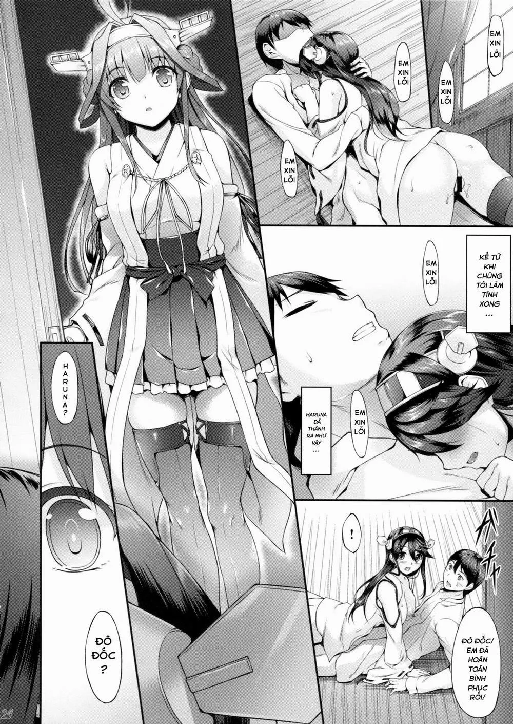 HentaiVN.net - Ảnh 22 - Haruna Break Down (Kantai Collection -KanColle-) - Chap 1