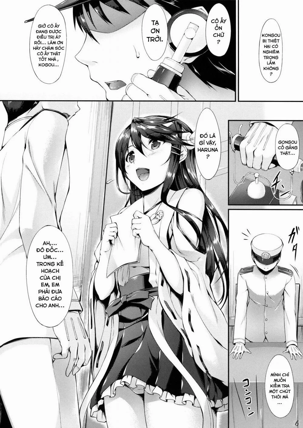 HentaiVN.net - Ảnh 4 - Haruna Break Down (Kantai Collection -KanColle-) - Chap 1