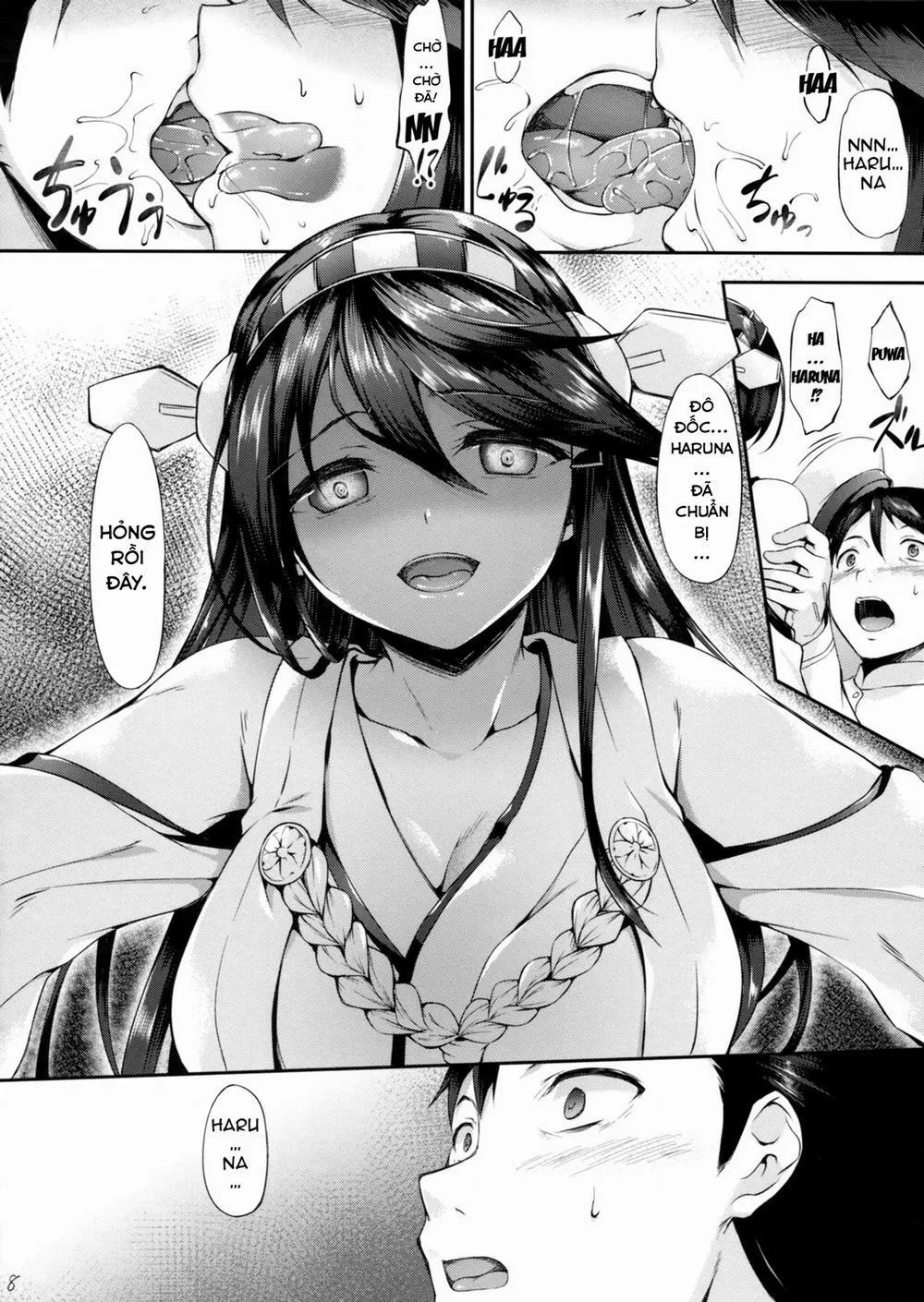 HentaiVN.net - Ảnh 6 - Haruna Break Down (Kantai Collection -KanColle-) - Chap 1