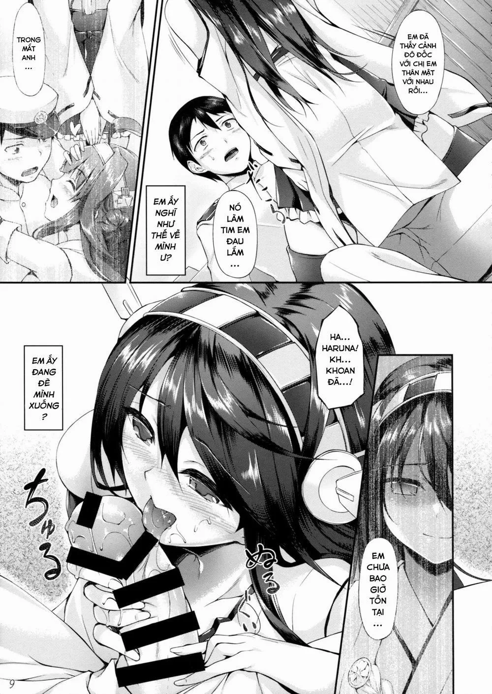HentaiVN.net - Ảnh 7 - Haruna Break Down (Kantai Collection -KanColle-) - Chap 1