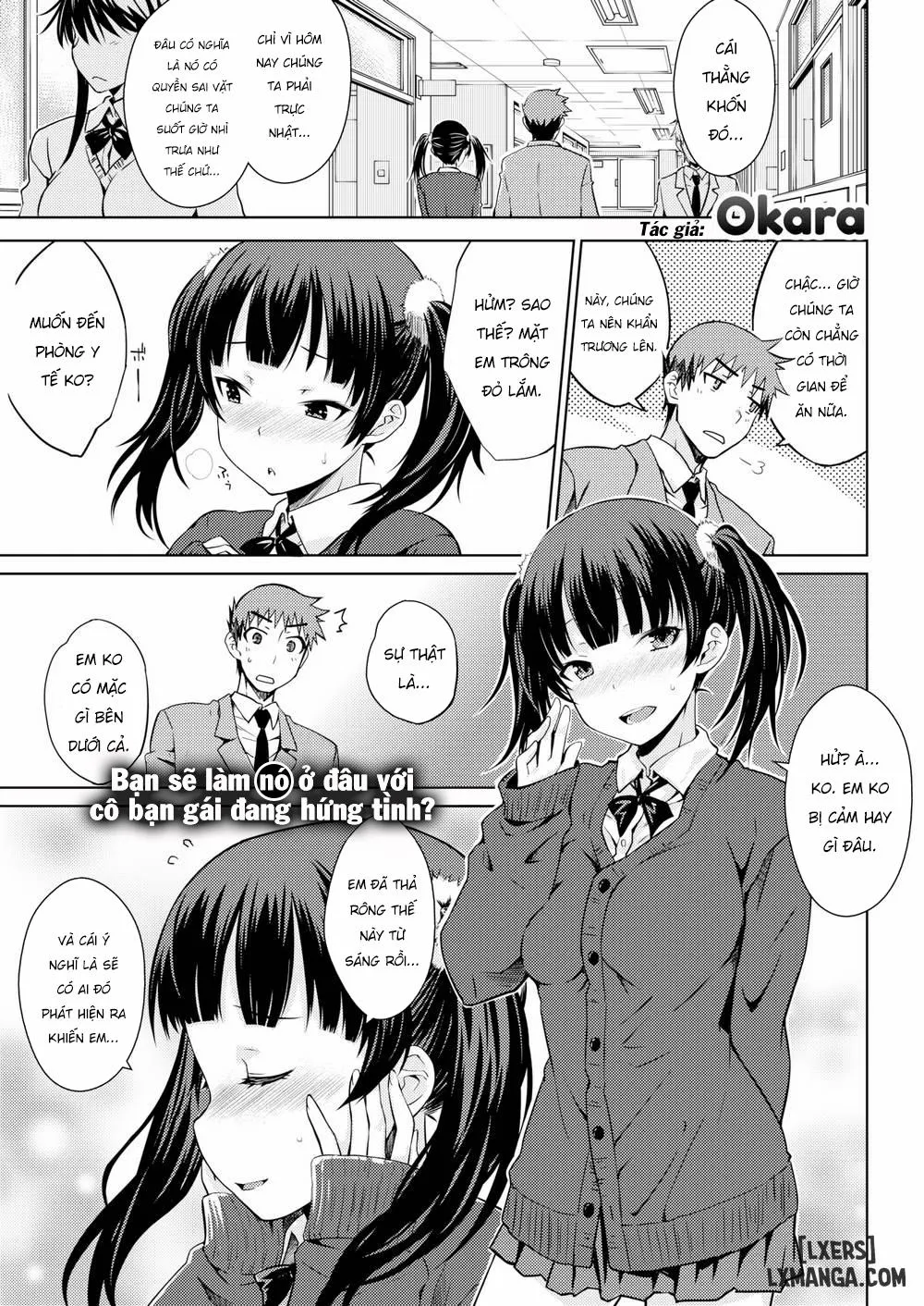 HentaiVN.net - Ảnh 1 - Horny Girlfriend - Chap 1