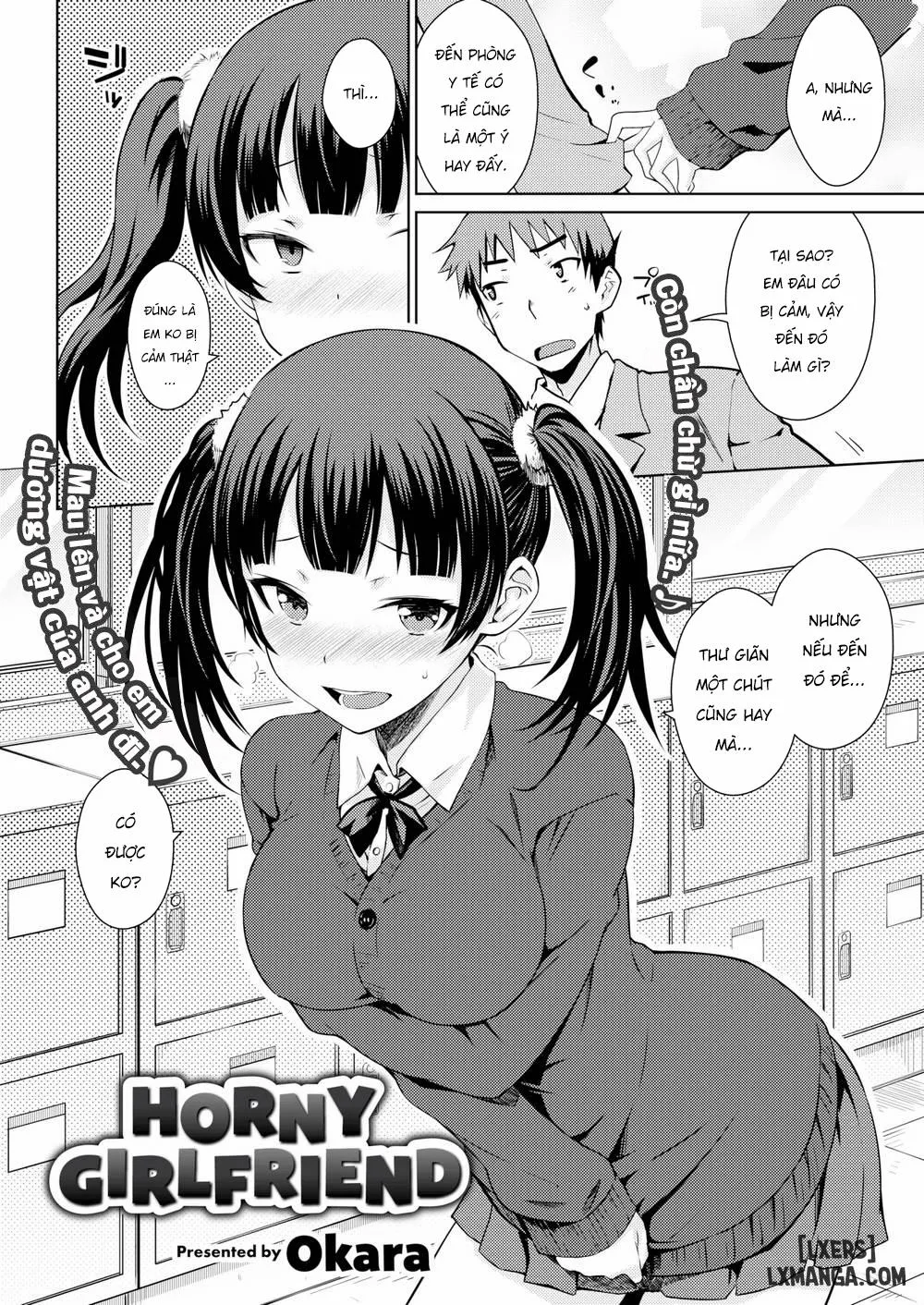 HentaiVN.net - Ảnh 2 - Horny Girlfriend - Chap 1