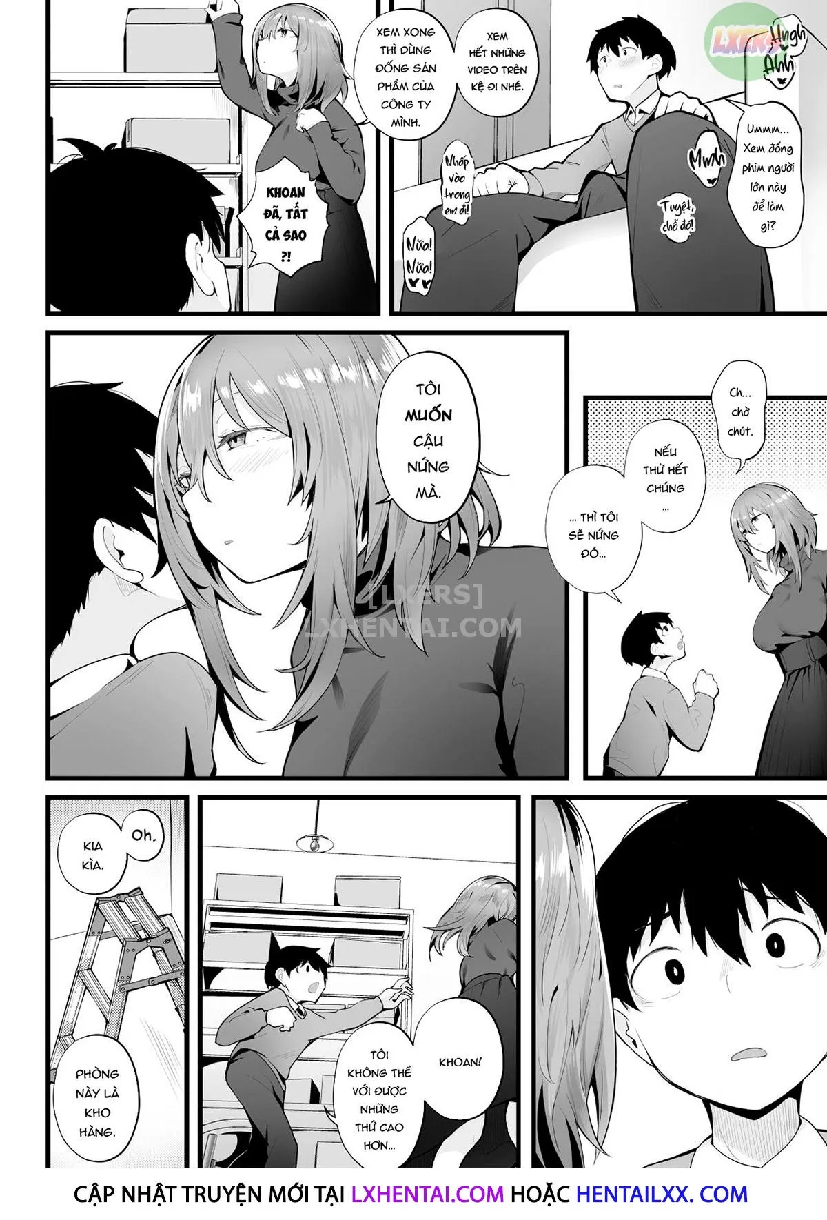 HentaiVN.net - Ảnh 16 - Tight Edging From A Tall Girl Of Few Words [Mukuchi Na Koushinchou Joshi No Gyutto Shasei Kanri] - Chap 1