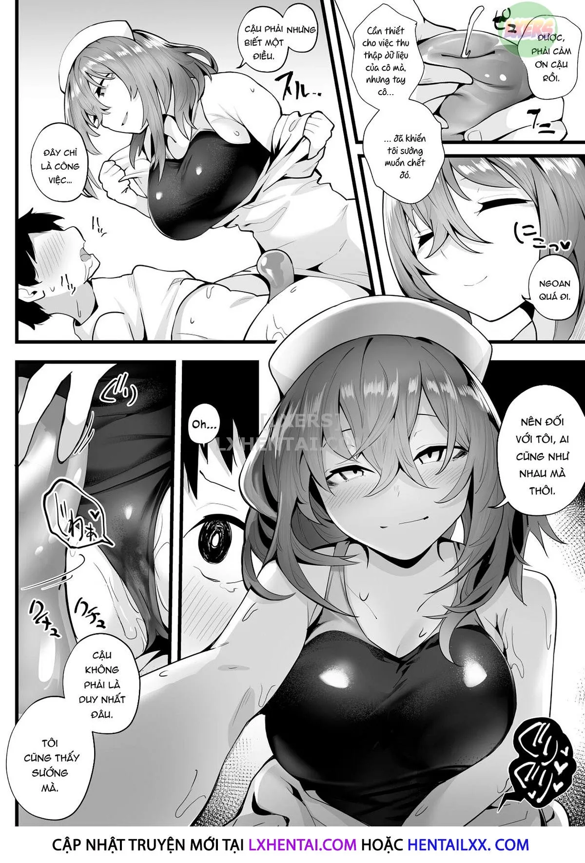 HentaiVN.net - Ảnh 28 - Tight Edging From A Tall Girl Of Few Words [Mukuchi Na Koushinchou Joshi No Gyutto Shasei Kanri] - Chap 1