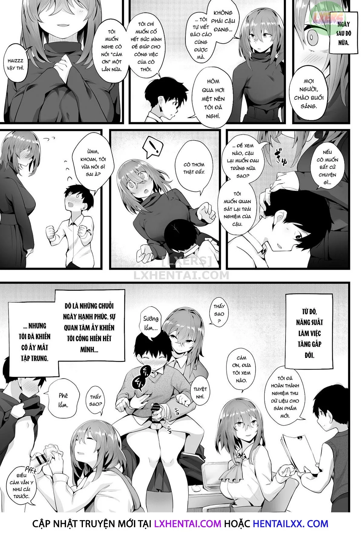 HentaiVN.net - Ảnh 35 - Tight Edging From A Tall Girl Of Few Words [Mukuchi Na Koushinchou Joshi No Gyutto Shasei Kanri] - Chap 1