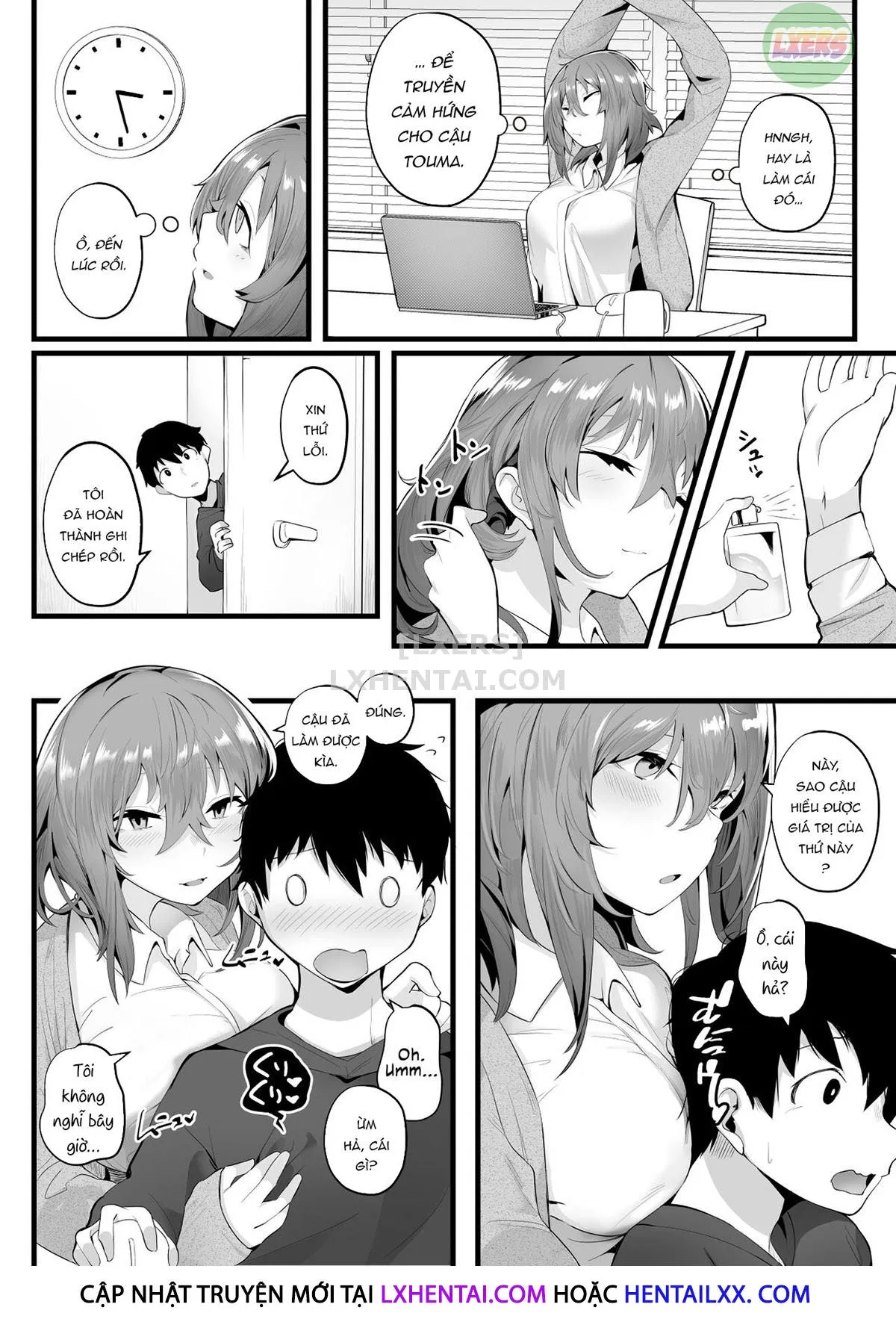 HentaiVN.net - Ảnh 36 - Tight Edging From A Tall Girl Of Few Words [Mukuchi Na Koushinchou Joshi No Gyutto Shasei Kanri] - Chap 1