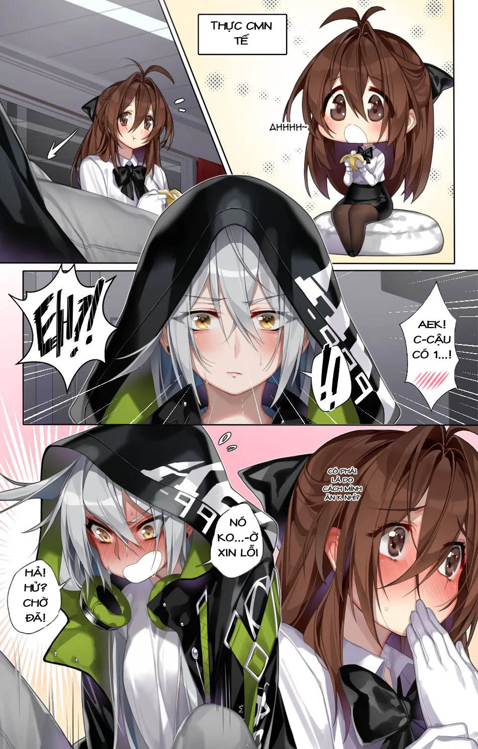 HentaiVN.net - Ảnh 3 - AEK-999 và chuối [AEK-999 and banana] - Chap 1
