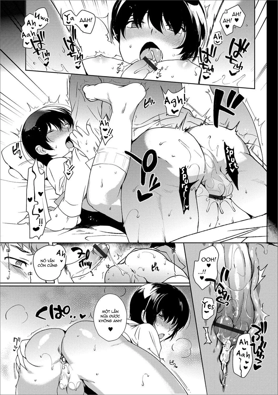 HentaiVN.net - Ảnh 14 - Sensei no Oshigoto - Chap 1
