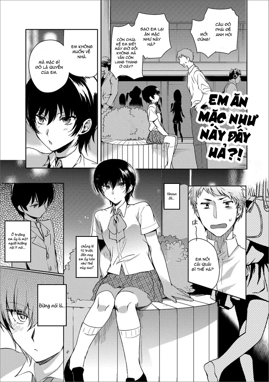 HentaiVN.net - Ảnh 4 - Sensei no Oshigoto - Chap 1