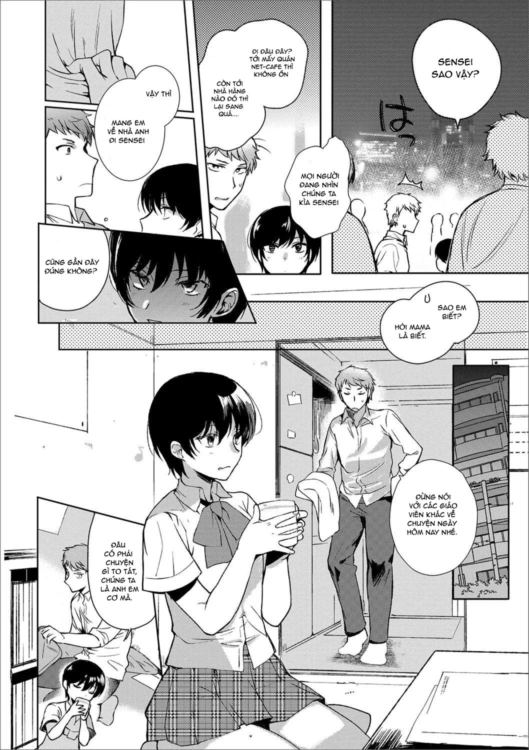 HentaiVN.net - Ảnh 5 - Sensei no Oshigoto - Chap 1