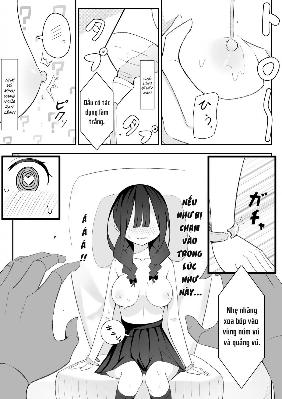 HentaiVN.net - Ảnh 10 - Kurokami Osage no Usui hon - Chap 3