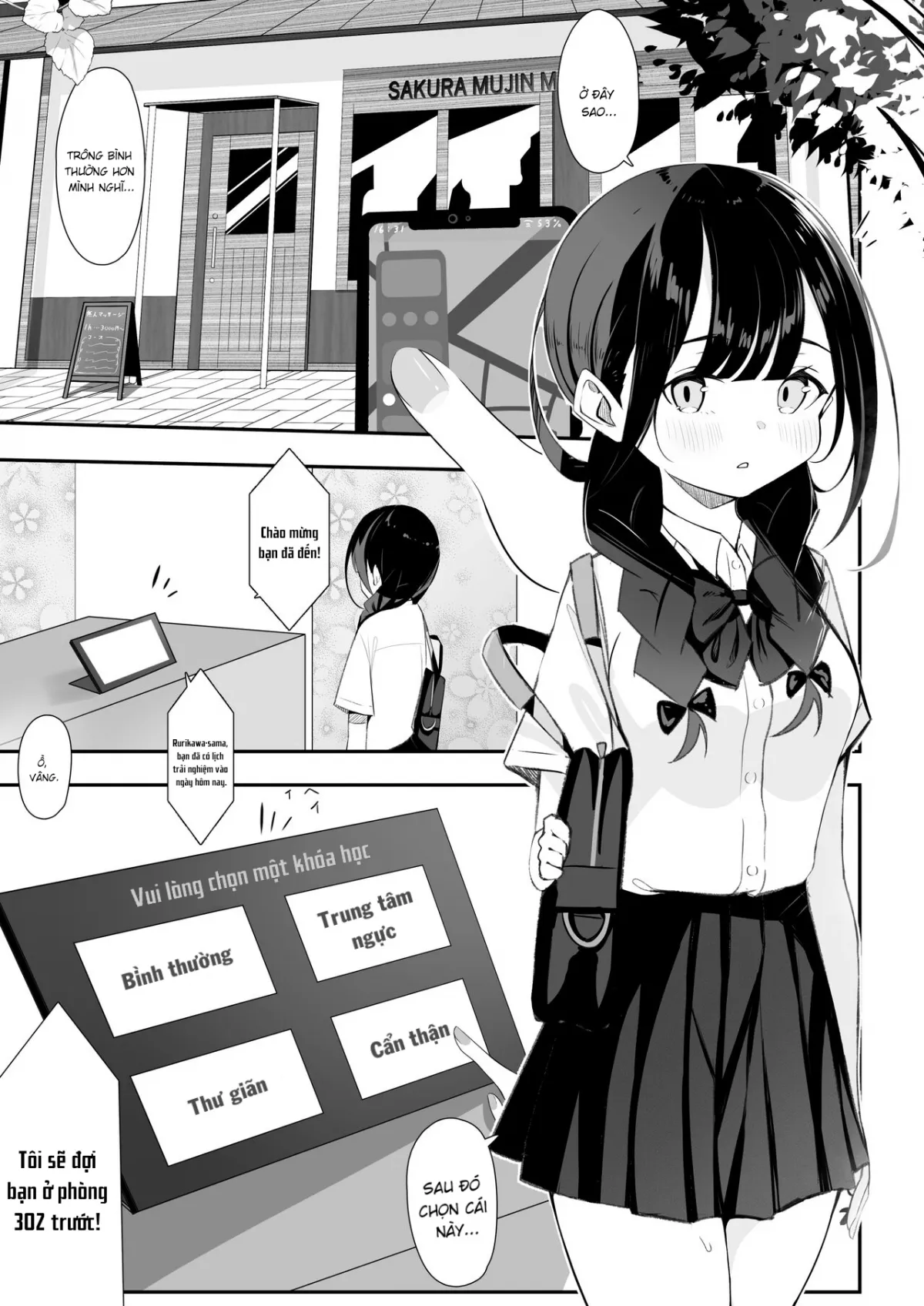 HentaiVN.net - Ảnh 4 - Kurokami Osage no Usui hon - Chap 3