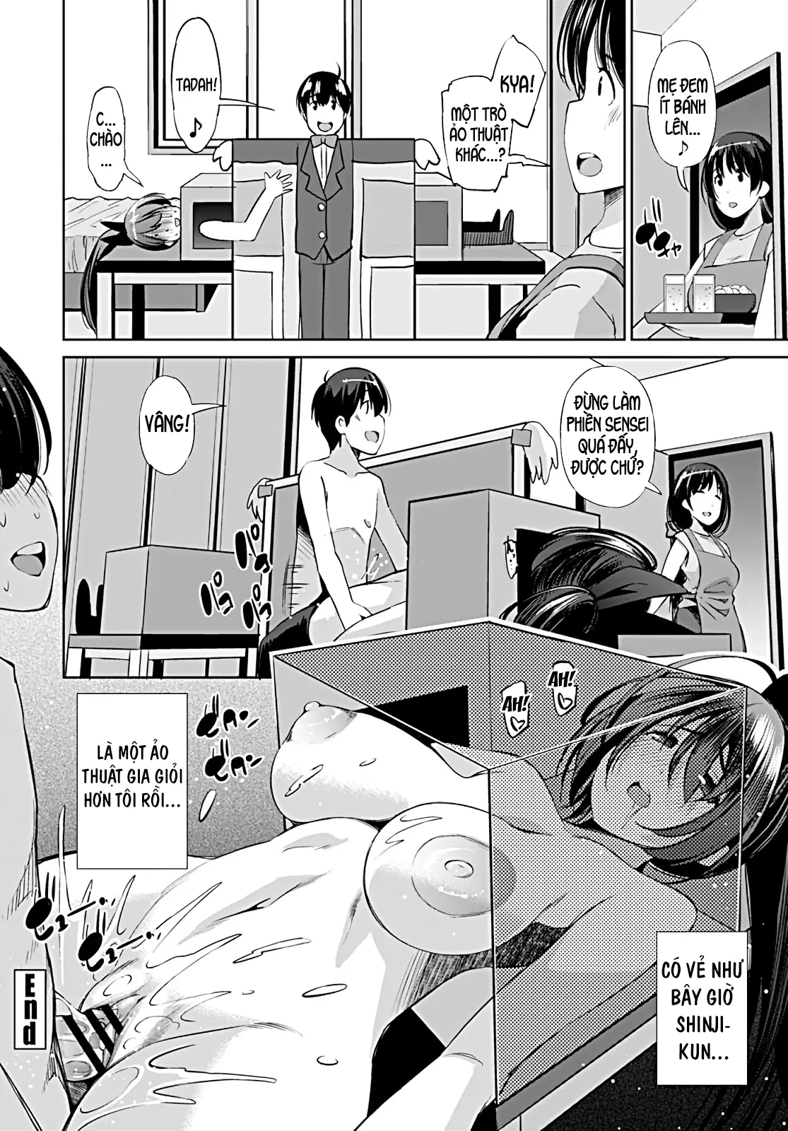HentaiVN.net - Ảnh 21 - Gia sư tôi là một ảo thuật gia [The Private Tutor is a Technician] - Chap 1