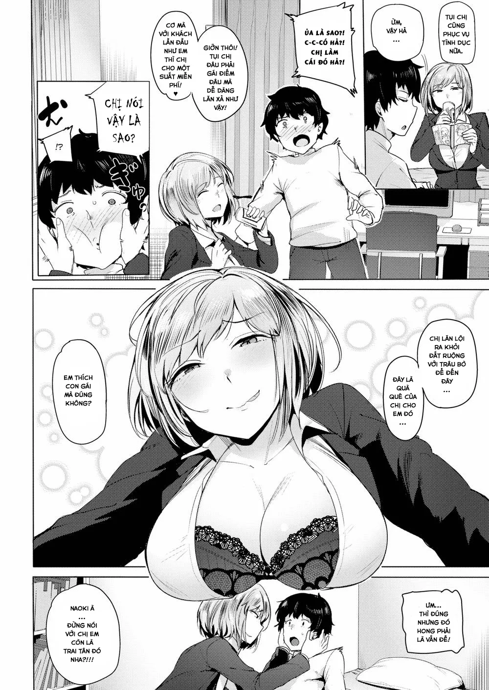 HentaiVN.net - Ảnh 4 - Kéo Chàng Về Quê Với Em! [Hometown Sex] - Chap 1