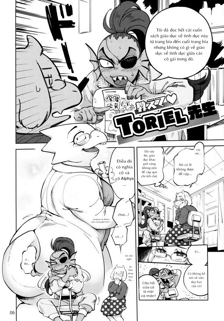 HentaiVN.net - Ảnh 5 - Toriel sensei (Undertale) - Chap 1