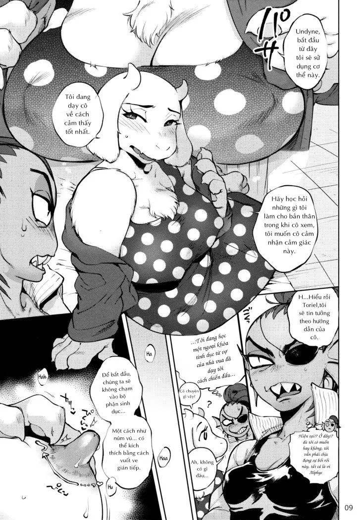 HentaiVN.net - Ảnh 8 - Toriel sensei (Undertale) - Chap 1