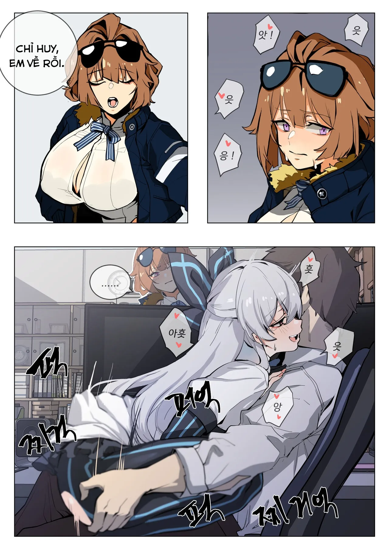 HentaiVN.net - Ảnh 3 - Grizzly (Girls Frontline) - Chap 1