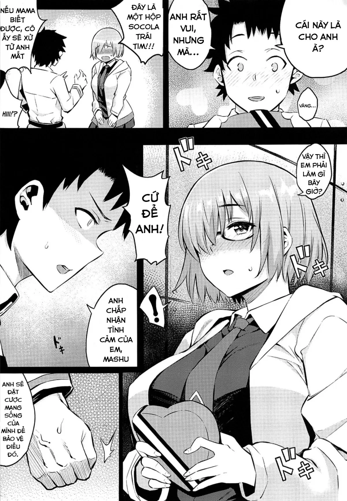 HentaiVN.net - Ảnh 4 - Raikou Mama no Seikyouiku [Mama Raikou Sex Education] - Chap 1