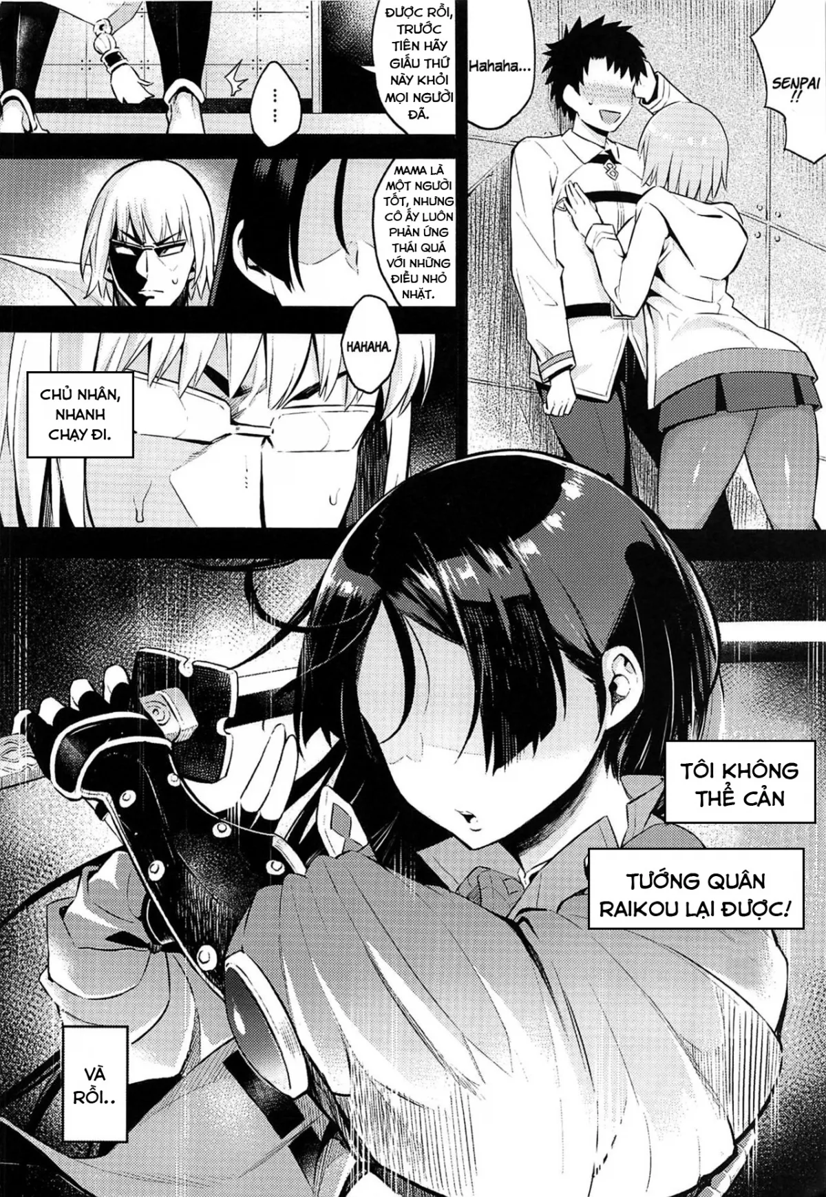HentaiVN.net - Ảnh 5 - Raikou Mama no Seikyouiku [Mama Raikou Sex Education] - Chap 1