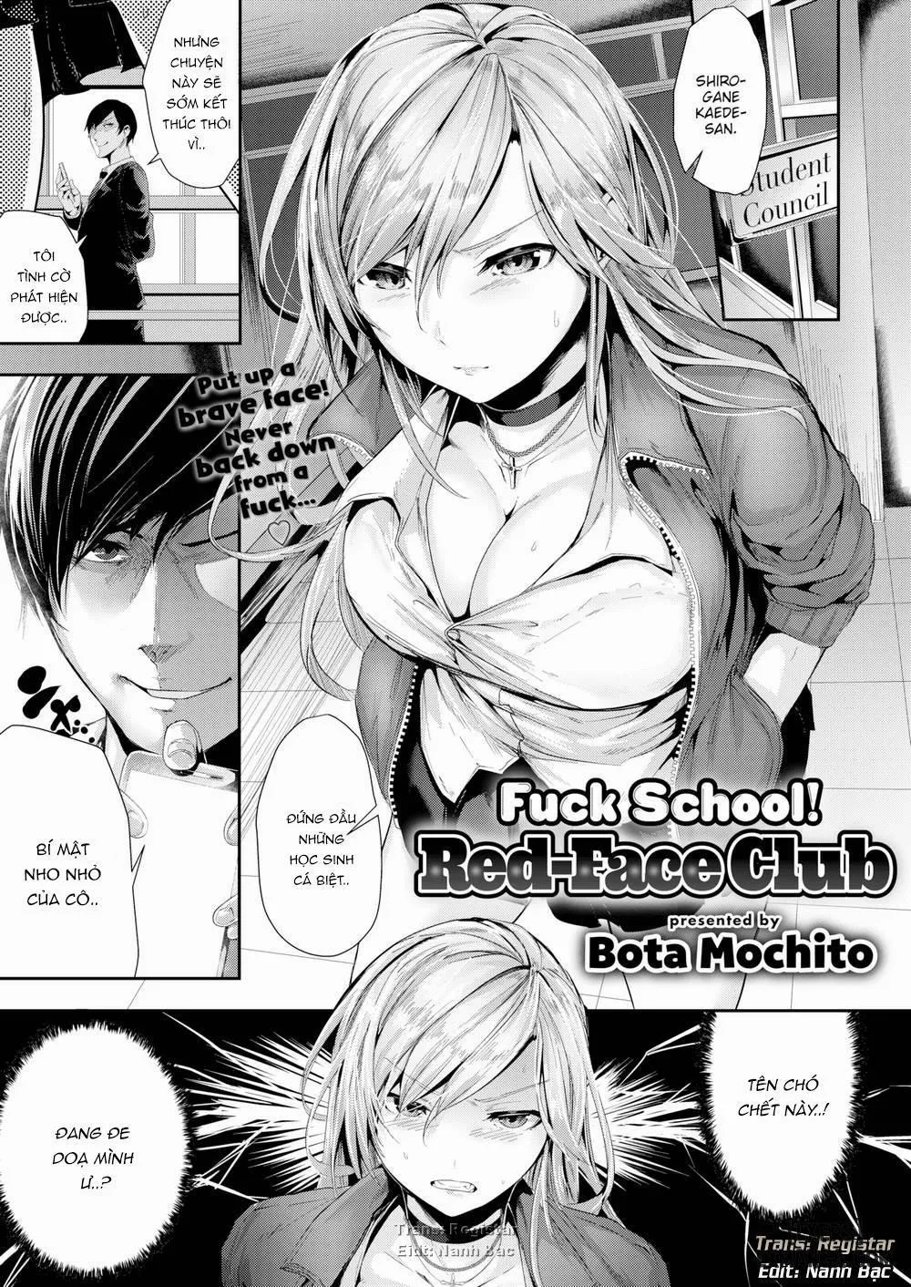 HentaiVN.net - Ảnh 1 - Fuck School! Red-Face Club - Chap 1