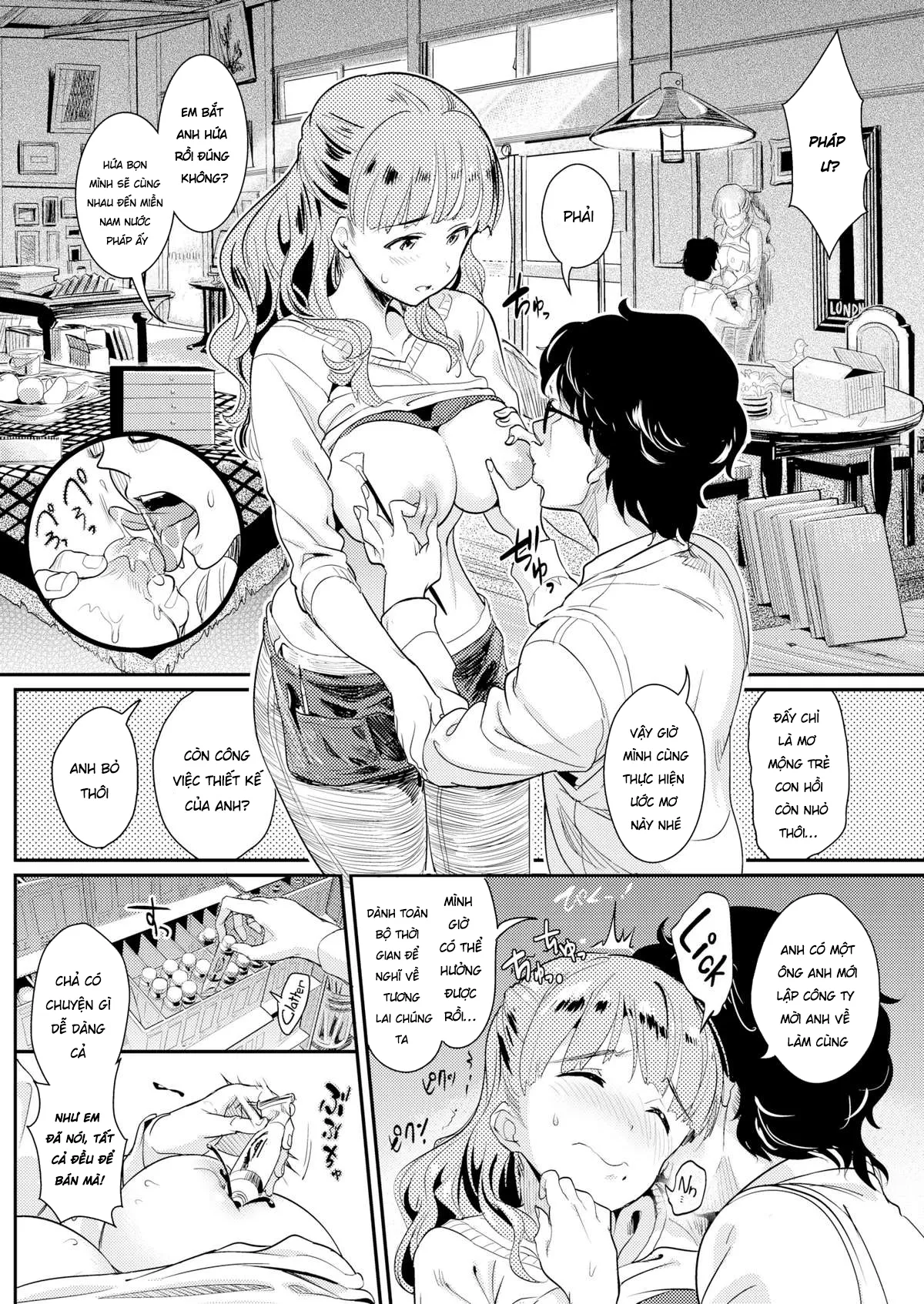 HentaiVN.net - Ảnh 3 - Boob Canvas - Chap 1