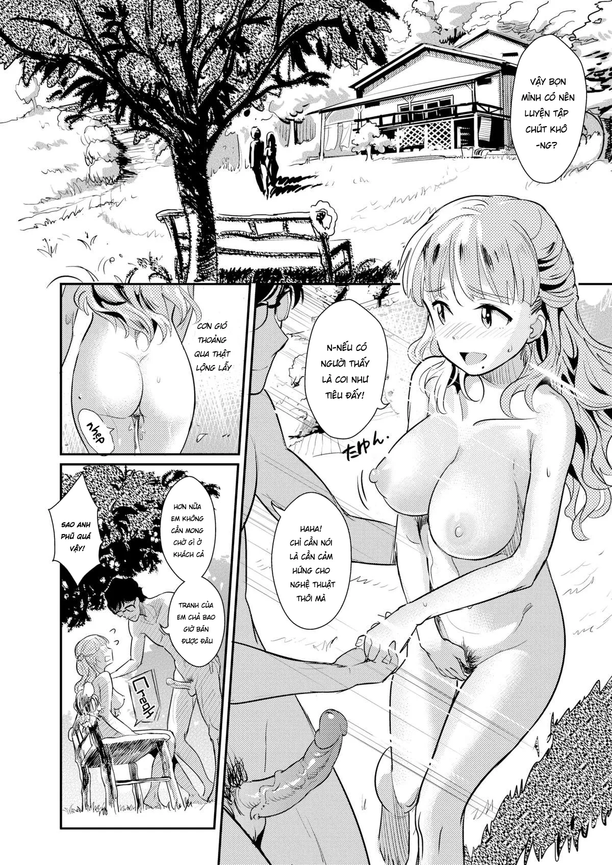HentaiVN.net - Ảnh 8 - Boob Canvas - Chap 1