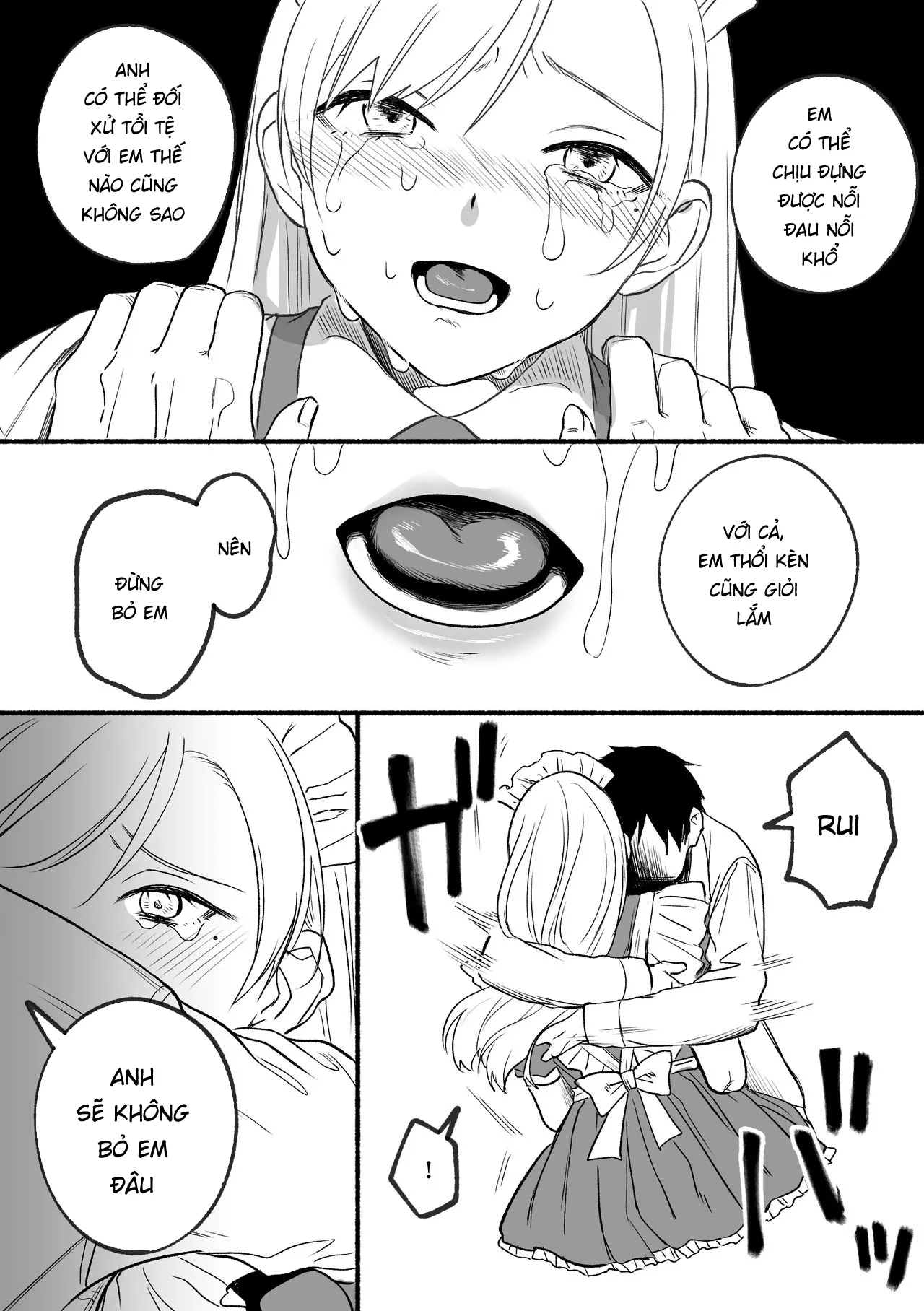 HentaiVN.net - Ảnh 22 - Hầu gái Rui khiếm khuyết [Amputation Maid Rui-Chen; 欠損メイドるい] - Chap 1