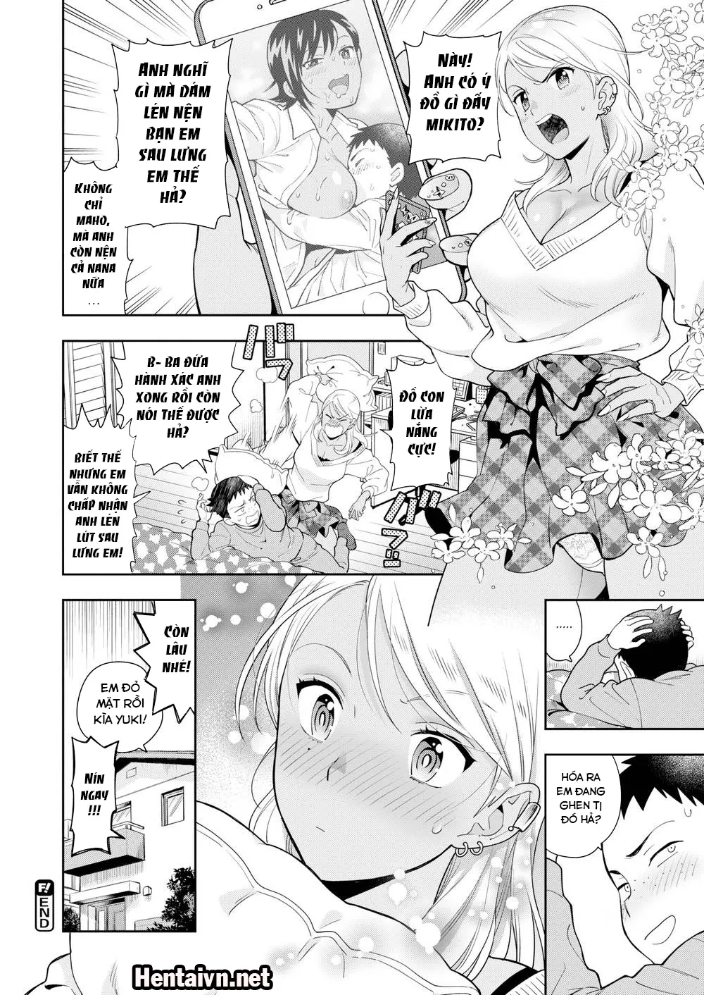 HentaiVN.net - Ảnh 16 - Virgin Little Brother & 3 Sluts ~Mana-chan’s Tale~ - Chap 1