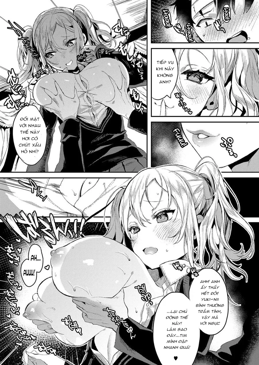 HentaiVN.net - Ảnh 10 - Meshimase Imouto Gal à la mode [Experience the Younger Sister Gyaru à La Mode; Trải Nghiệm Cô Em Gái Gyaru Hợp Thời Trang] - Chap 1