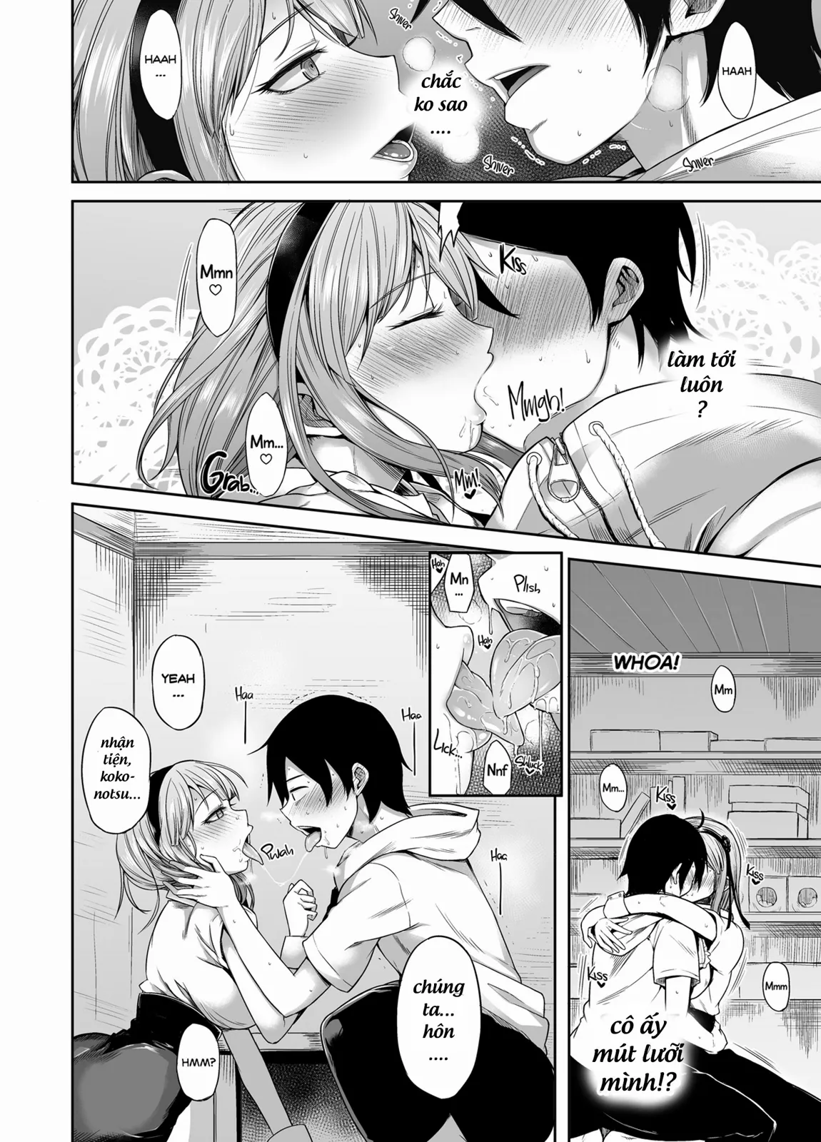 HentaiVN.net - Ảnh 7 - Hotaru Shidare Stays Over (Dagashi Kashi) [Shidare Hotaru Ga Ie Ni Yattekita; Decensored] - Chap 1